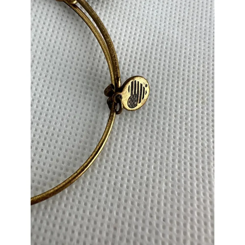 Alex + Ani Energy Charm Bracelet Conch Seashell Beach